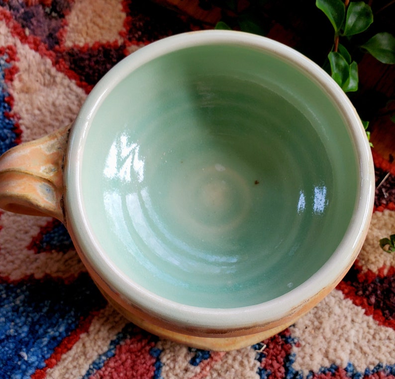 12 ounce latte cup and saucer image 3