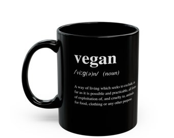 Vegan Mug, Funny Dictionary Definition Mug, Vegan Day, Birthday Gift, People who are Vegan , Gift for vegan, Vegan, Vegatables,