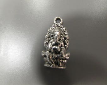 Silver Ganesha Tibetan Jewellery Charm
