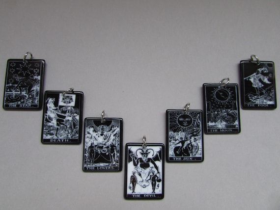 Tarot Card Jewellery Charm