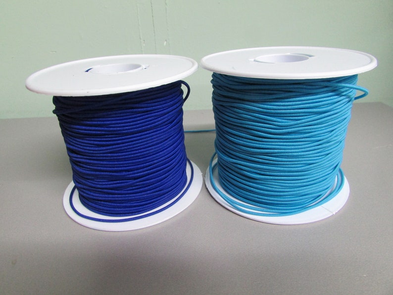 Elastic Rounded 1.5mm Round Elastic Sold by the Metre - Etsy