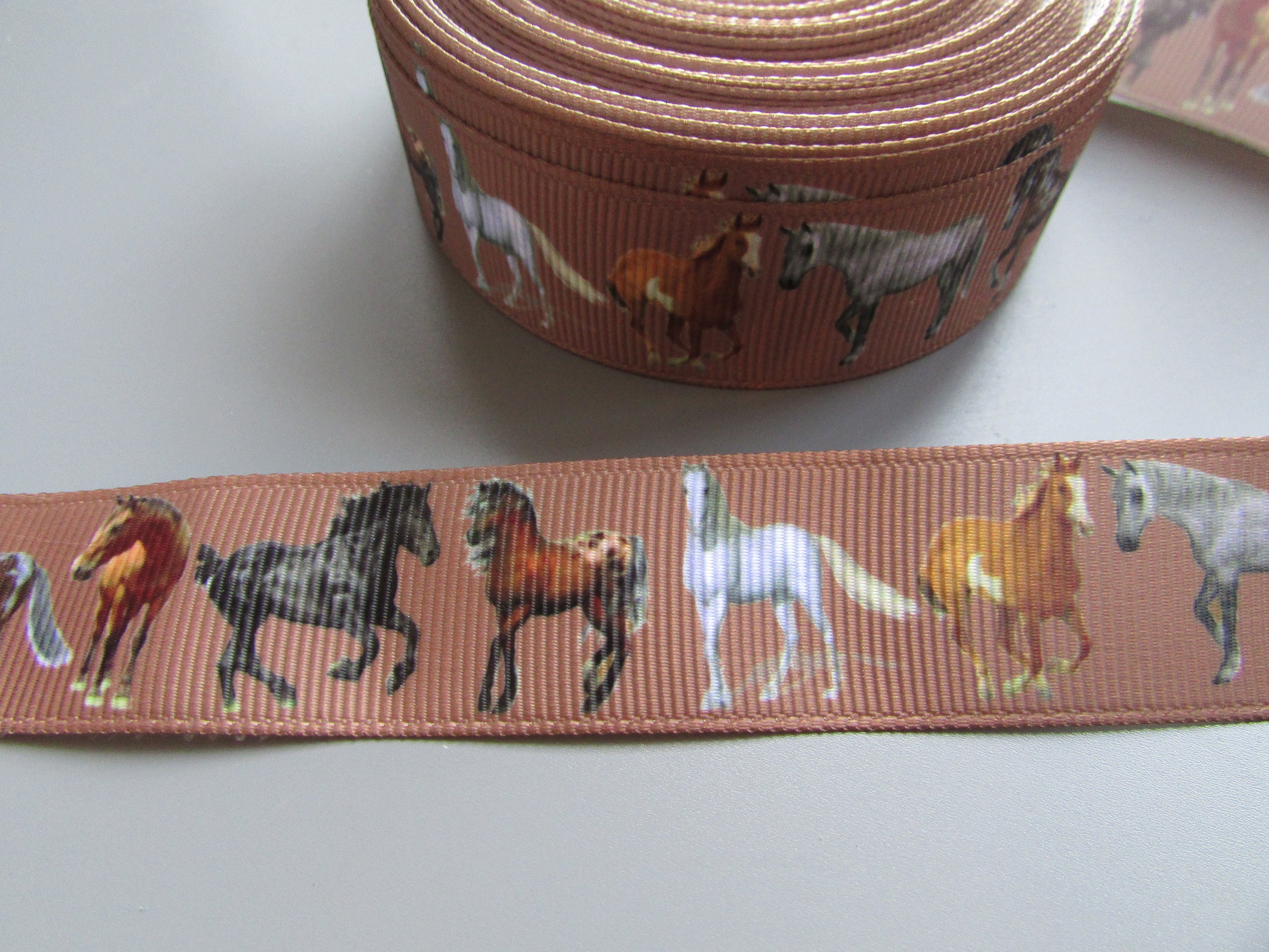 Horse Pony 2.2cm Grosgrain Ribbon X 1 Metre Etsy Singapore