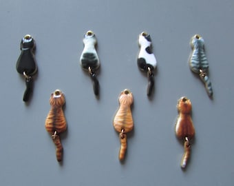 Cat Charms available in 7 designs