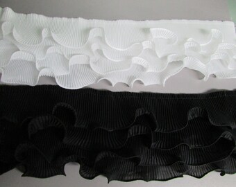 White Ruffle Trim | Etsy
