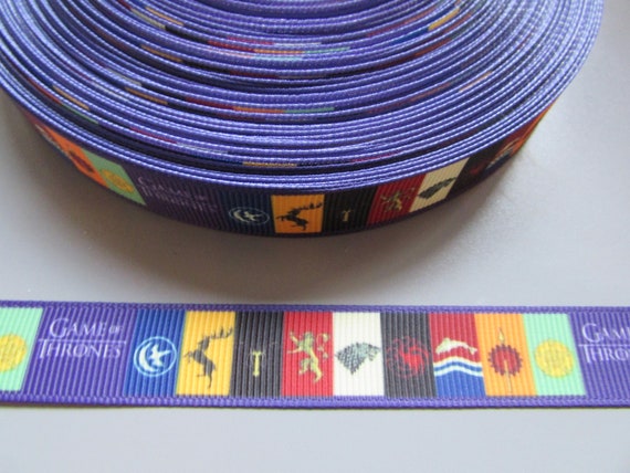 Purple Halloween Skeleton Grosgrain Ribbon 2.5cm x 1 Metre Sewing//Crafts//Cake