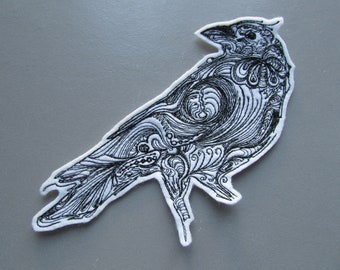 Raven Gestickter Aufnäher Aufnäher