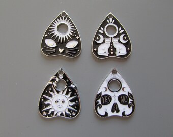 Planchette Ouija charm pendant