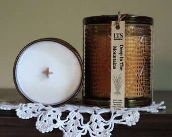 Deep In The Mountains Wood Wick Candle