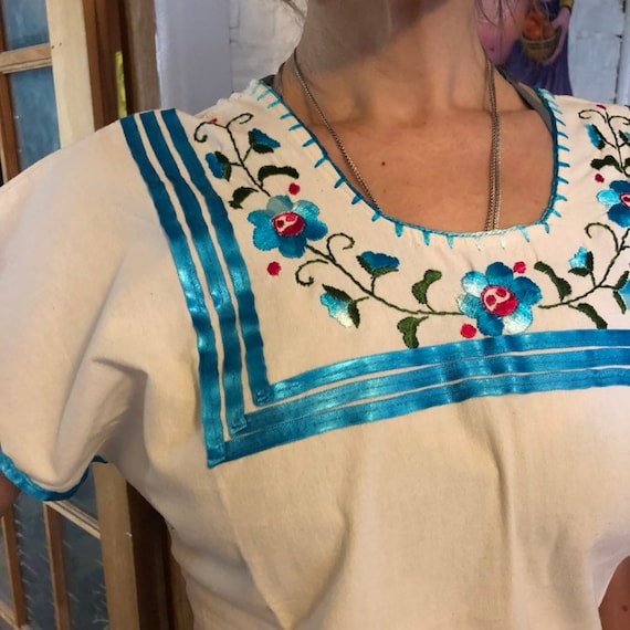 Stunning Deadstock Mexican Huipil