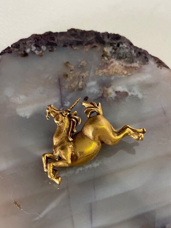 Fabulous Unicorn Brooch Pendant Combo - image 2
