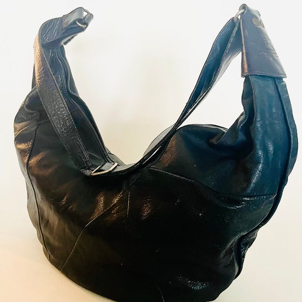 Sac bohème bohème demi-lune « Lina » années 80