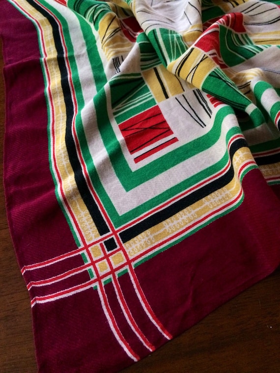 1940's Cotton Scarf