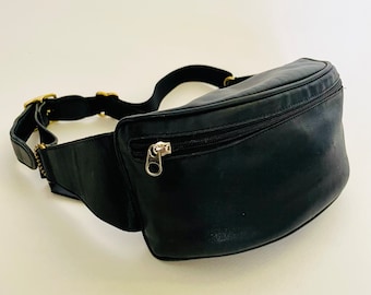 Vintage Coach Leather Fanny Pack - 1996 Atlanta Olympics USA
