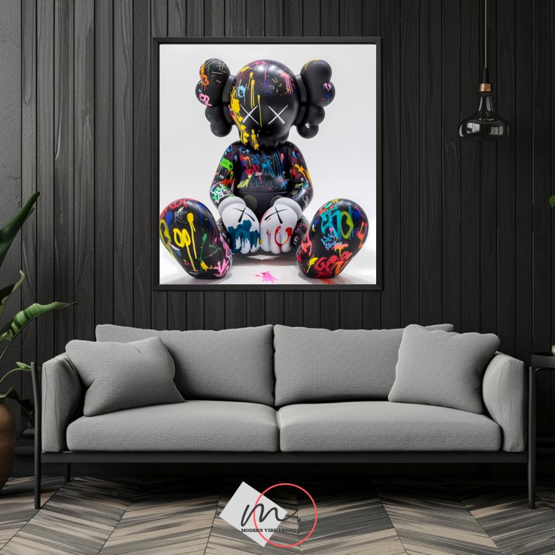 KAWS POSTER カウズ ポスター NGV 2枚セット Kaws Figure Poster