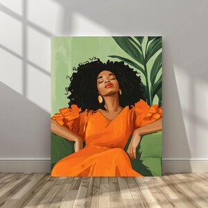 Urban Art | Black Woman Wall Art | Feminist  Printable | Black Culture Digital Download l African American Wall Art l Black Art Prints