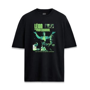 Iconic Movie Leon The Professional Scene Quote Design Tee, Front Printed Shirt Unisex Premium Tshirt