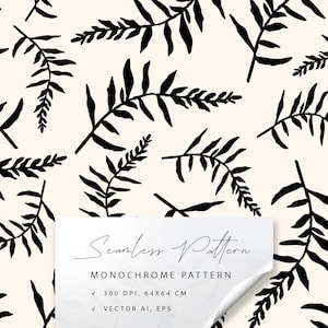 Einfarbiges Muster. Digitales Musterdesign.