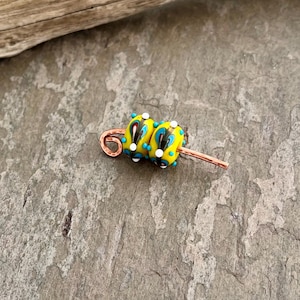 HANDMADE LAMPWORK BEADS, Earring Bead Pair, Glass Bead, Bead Pair, Earrings