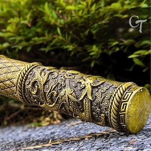 Monkey King Staff, Black Myth Wukong, Cosplay Props, Wooden Staff