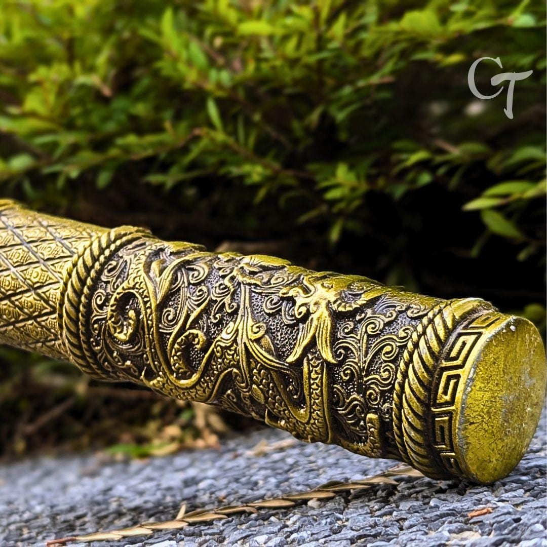 Monkey King Staff | Black Myth Wukong Cosplay Props | Sun Wukong Chinese Mythology Decor