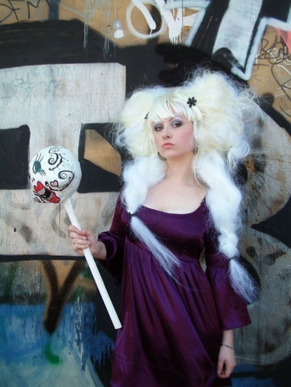 Powdered sale wig costume