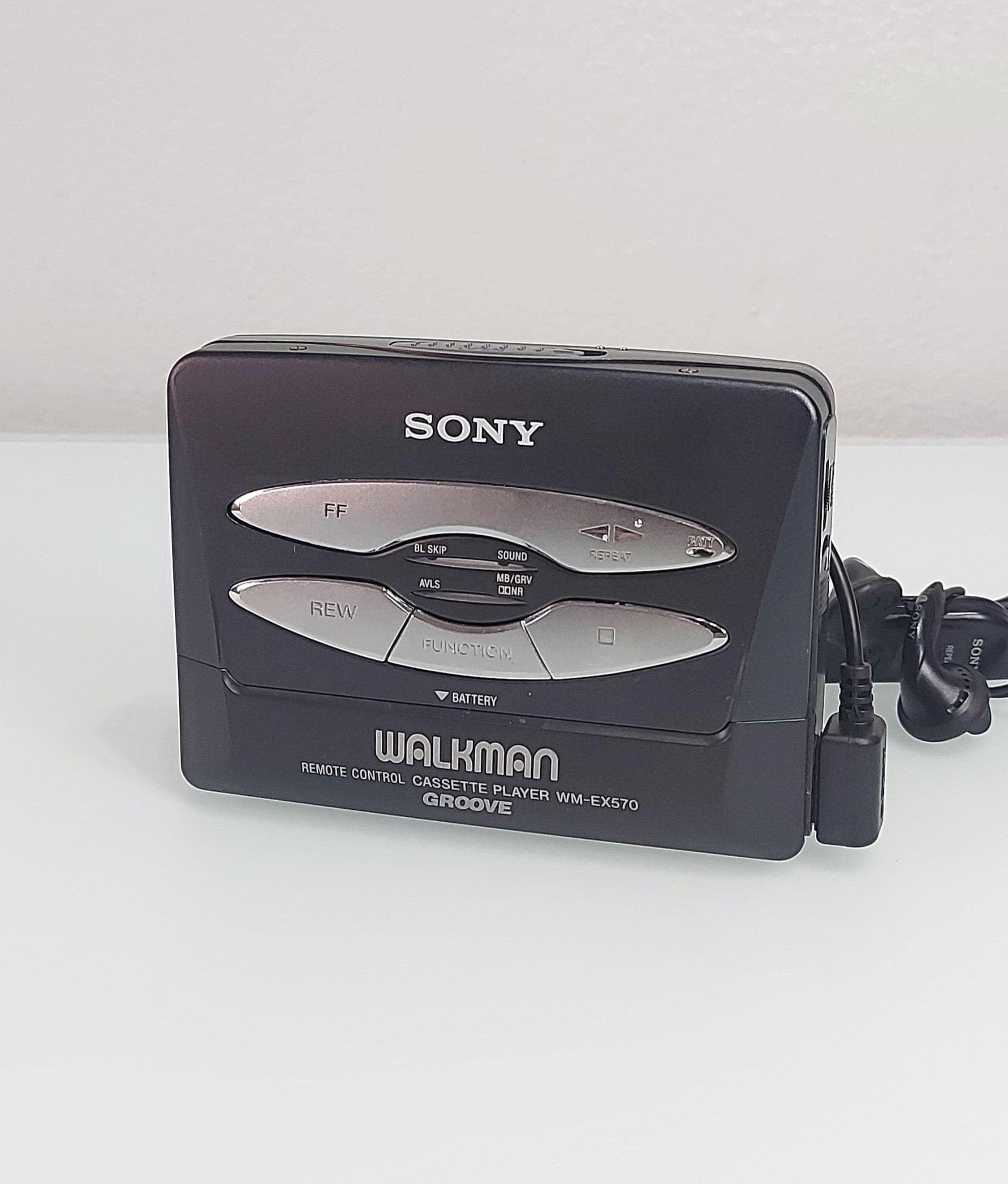 SONY WM-ES392 カセットプレーヤー&MDR-A30ヘッドホン付 Sony walkman headphones original - Etsy 日本
