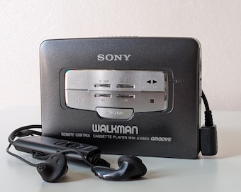 Sony Walkman WM-EX660 New Old Stock – Complete in Box – Vintage Cassette Player – Tested & Serviced