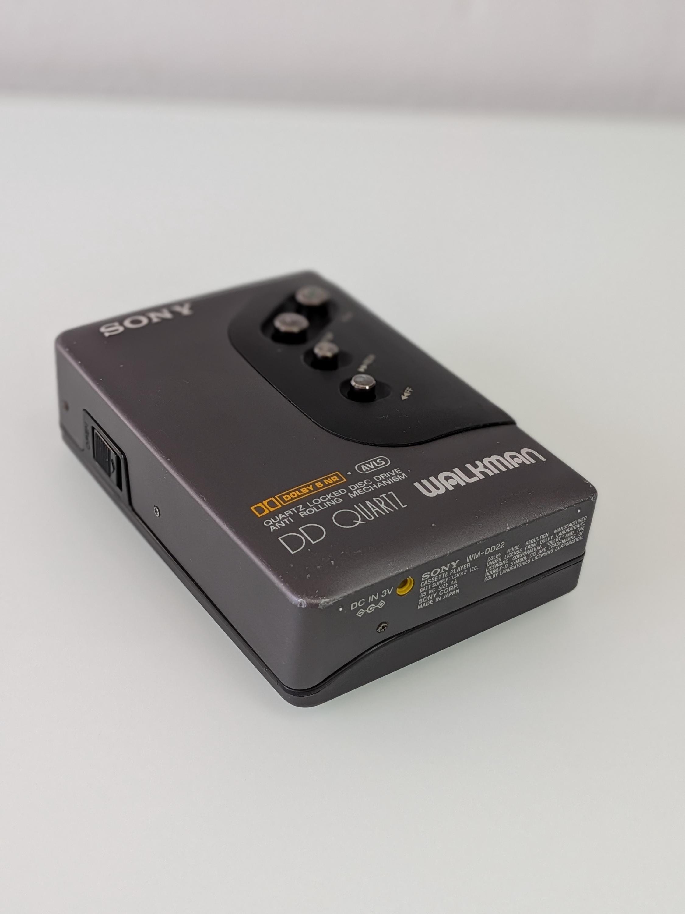 Sony Walkman WM-DD22 Quartz Vintage Cassette Player – Fully