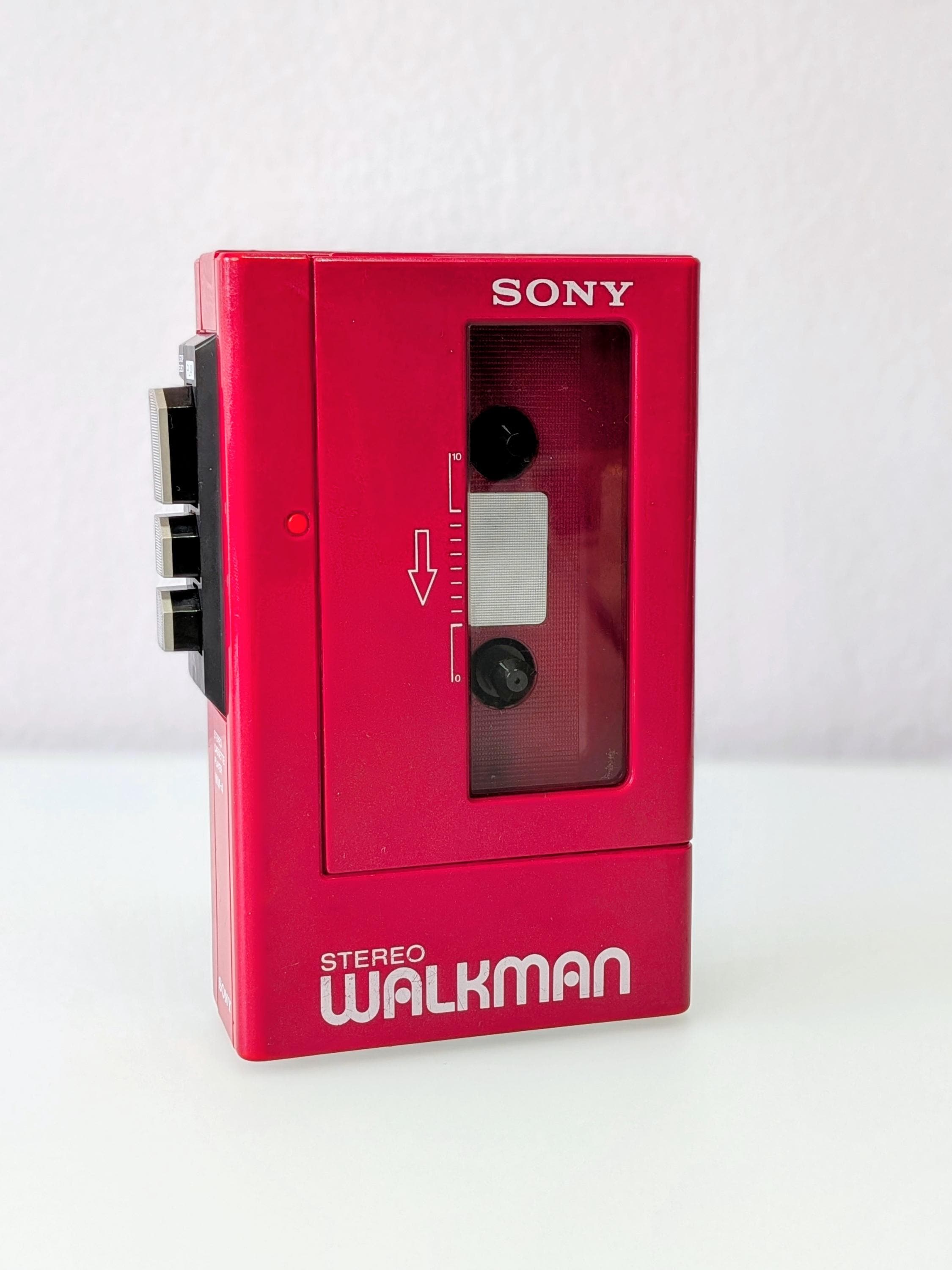 Sony Red Walkman - Etsy