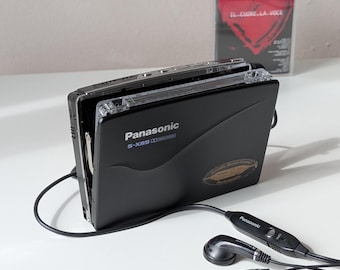 Walkman estéreo vintage Panasonic RQ‑S75 | Incluye caja y accesorios | Probadores