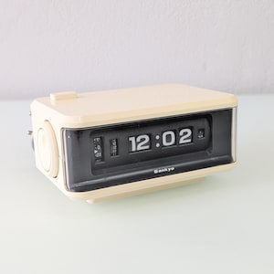 Sankyo Flip Clock - Etsy