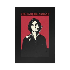 Cartoline d'arte vintage The Vampire Armand, decorazioni gotiche, biglietti d'auguri unici, arte a tema vampiro, perfette per collezionisti e regali