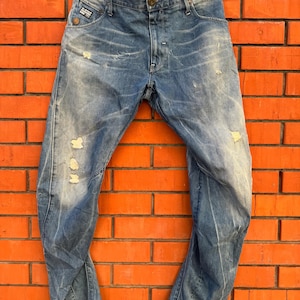 Y2K Vintage G-star Raw GS01 South East District Jeans Y2K Style