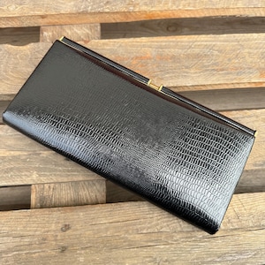 Bolso de mano de cuero vintage para mujer, cartera, bolso retro, bolso de moda, regalo de cumpleaños para mujer, hecho en Inglaterra.