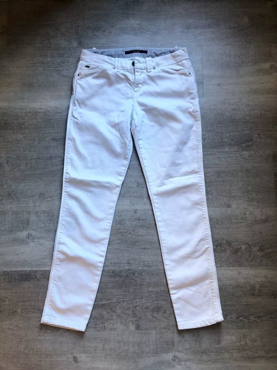 Vintage Joe’s Jeans Ankle Cigarette White Jeans Si