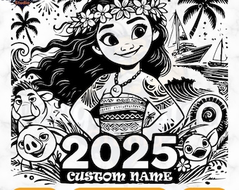モアナ - #2 svg、png、pdf、dxf - Etsy 日本