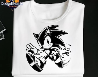 Cartoon SVG-Datei: Eisen auf Transfer, T-Shirt Sublimation (digitaler Download)