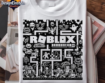 SVG de videojuegos de Halloween: Diseño de camiseta de temporada espeluznante (descarga digital)