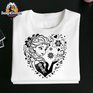 Prinzessin Clipart, Silhouette, Prinzessin Clipart, Cut Dateien für Cricut, Instant Download