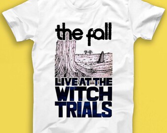 The Fall Live At The Witch Trials Punk Rock Music Gift Tee Tshirt 1923