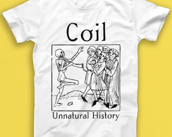 Coil Unnatural History Electronic Music Gift Tee T Shirt 1959