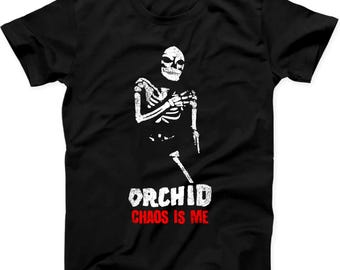 Orchid Chaos Is Me Music Gift Tote Bag Tee T Shirt Sweatshirt Hoodie 544