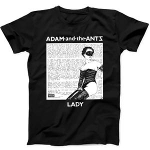 Adam And The Ants Lady 70s New Wave Music Gift Tote Bag Tee T Shirt Sweatshirt Hoodie 633