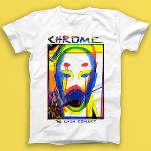 Chrome The Lyon Concert Electronic Rock Music Gift Tee Tshirt 1930