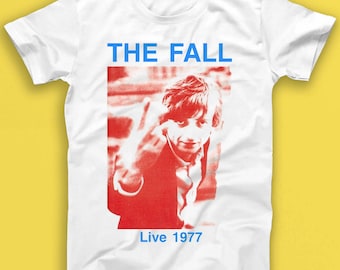 The Fall Live 1977 Post Punk New Wave Music Gift Tshirt 1681