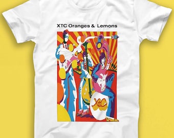 XTC Oranges and Lemons Pop Rock Music Gift Tee Tshirt 1692