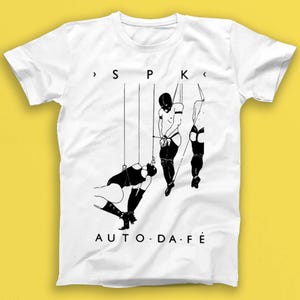 SPK Auto-Da-Fé Electronic Music Gift Tee T Shirt 2022