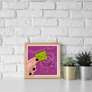 Poster illustration - statement - print - italian