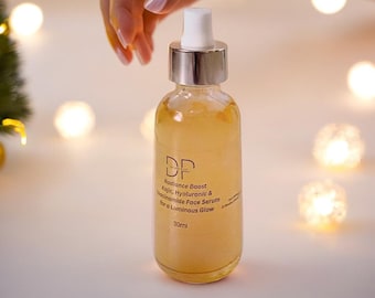 Radiance Boost-gezichtsserum: kojic, kurkuma, niacinamide, hyaluronzuur