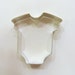 Mini Baby Shirt Metal Cookie Cutter Baby Shower Birthday